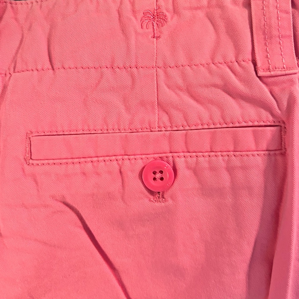 Lilly Pulitzer Palm Beach Fit Pink Capri Pants - Picture 3 of 4